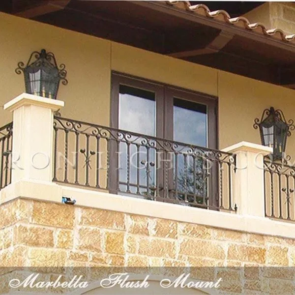 Marbella flush lights