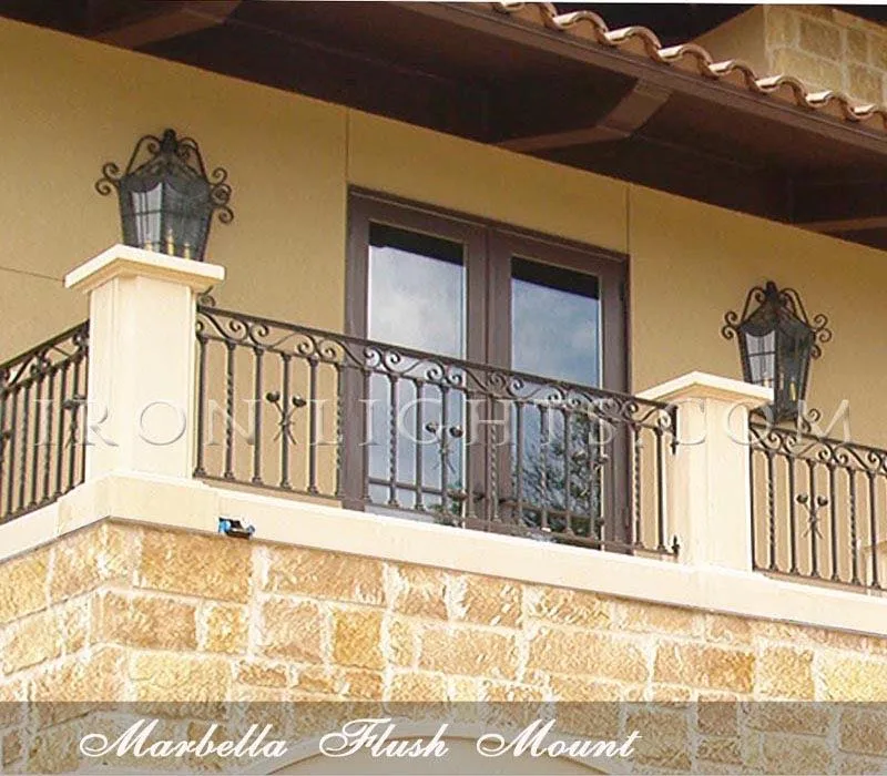 Marbella flush lights