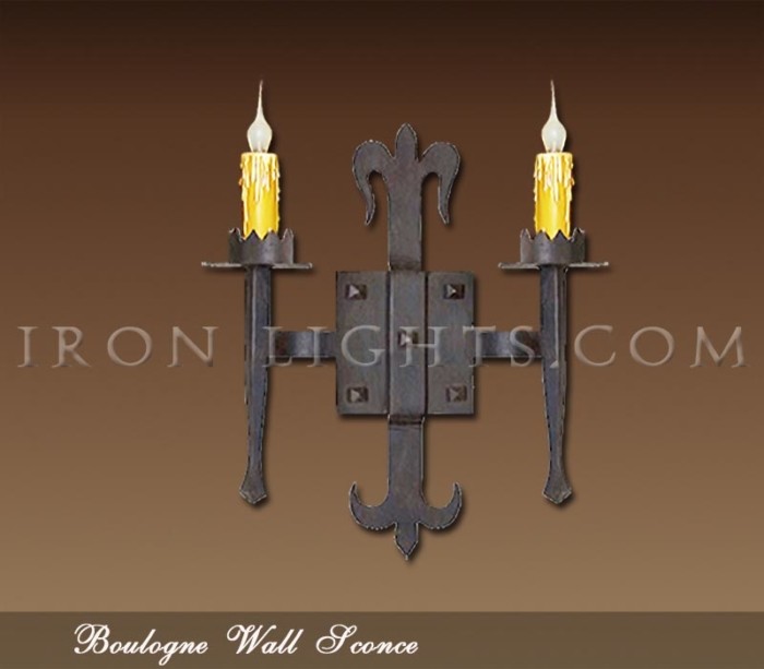 Medieval wall sconce