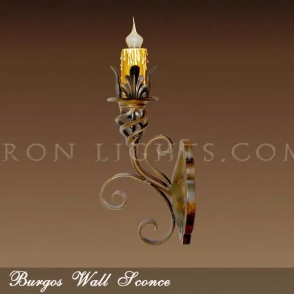 Spanish hacienda indoor sconces