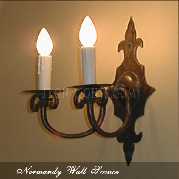 Normandy wall sconce