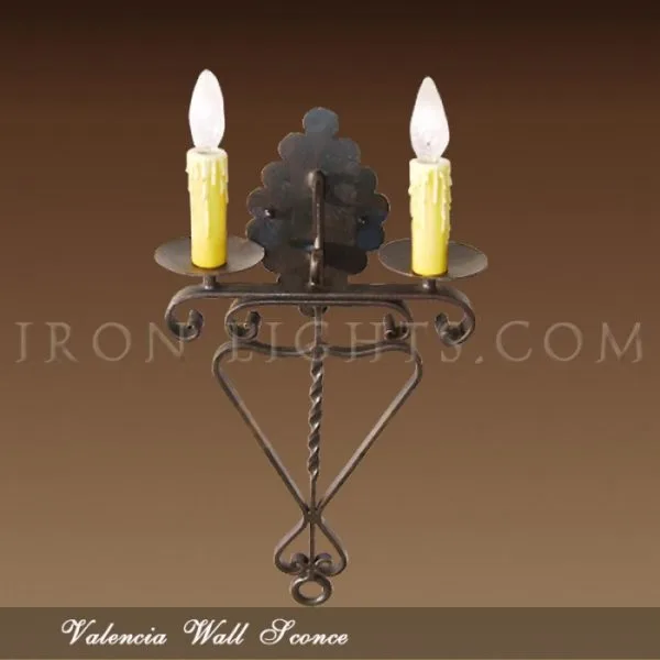 Valencia wall sconce