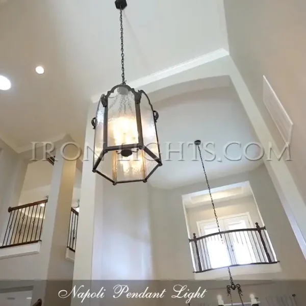 Mediterranean indoor hanging lights