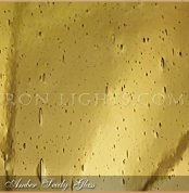 Seedy glass amber color