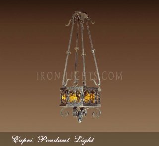 Capri pendant light fixture