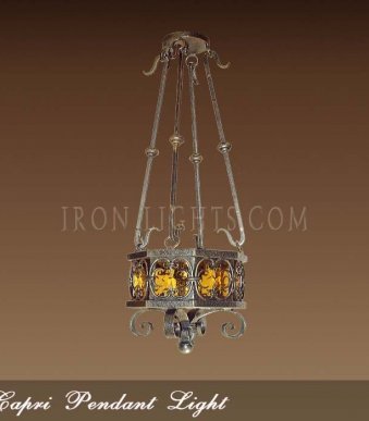 Capri pendant light fixture