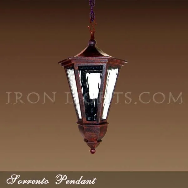 Mediterranean outdoor pendants