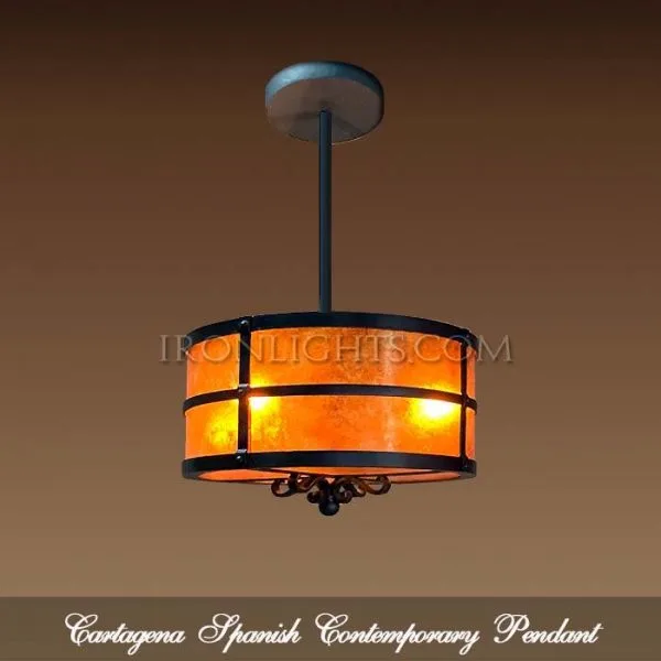 Spanish contemporary pendant light