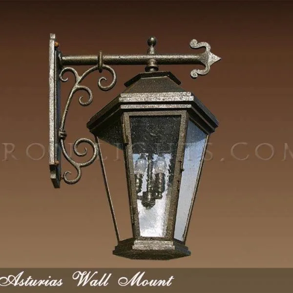 Outdoor wall sconce Asturias