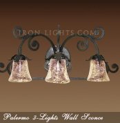 Vanity wall sconce
