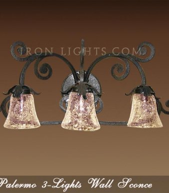 Vanity wall sconce