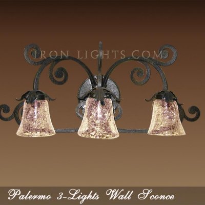 Vanity wall sconce