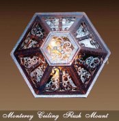 Ceiling bathroom fixtures