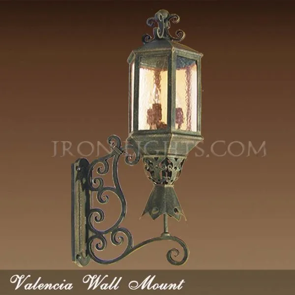 Valencia outdoor sconce