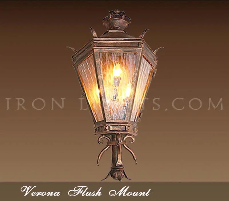 flush_mount_lighting_verona Pocket wall fixture Mediterranean
