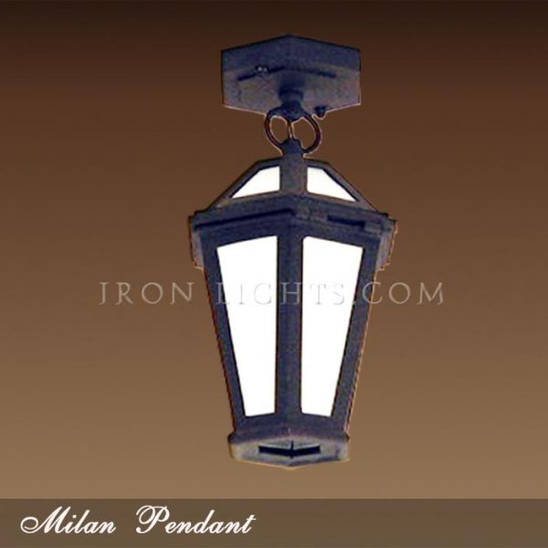 Iron pendant lights Milan