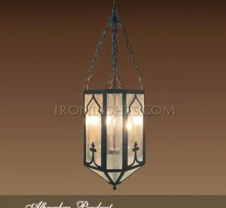 Spanish style pendant lights
