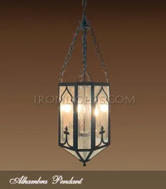 Spanish style pendant lights