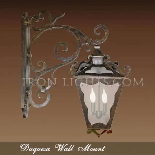 Spanish Colonial outdoor wall lighting