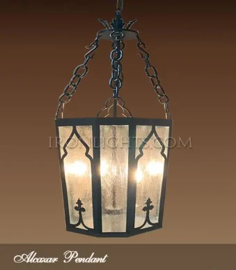 Moorish Spanish hanging lights