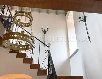 Wrought Iron Chandeliers