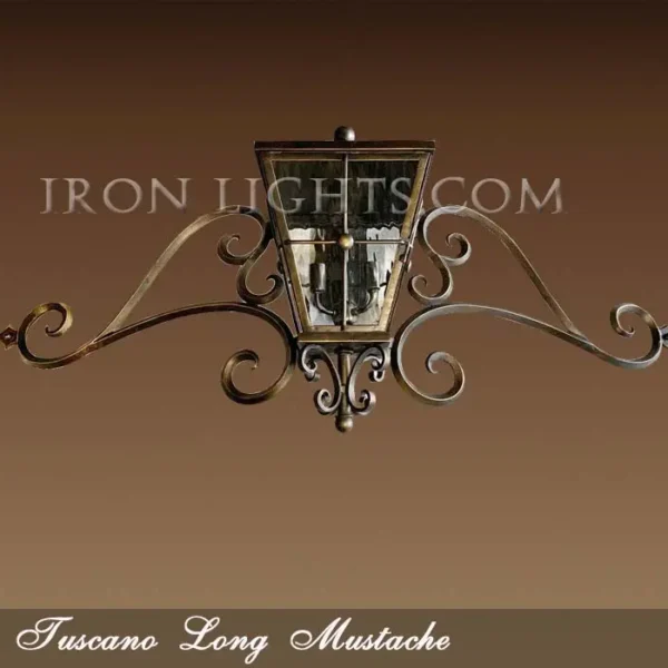 Tuscano Outdoor Mustache Light Fixture