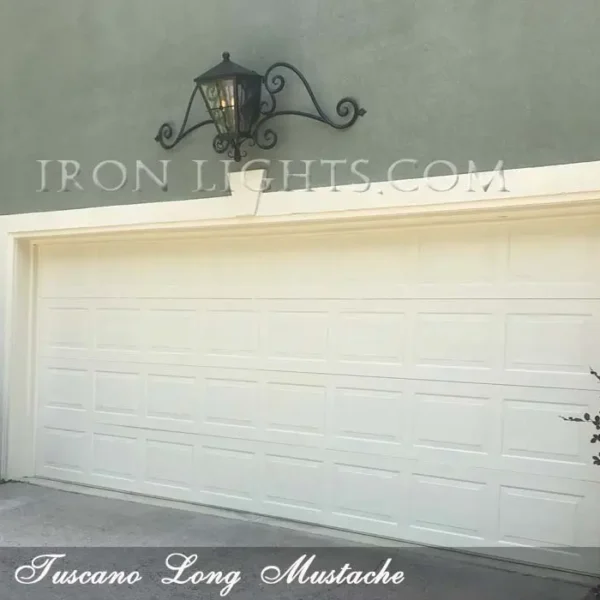 Tuscan Mediterranean Mustache Light Fixture