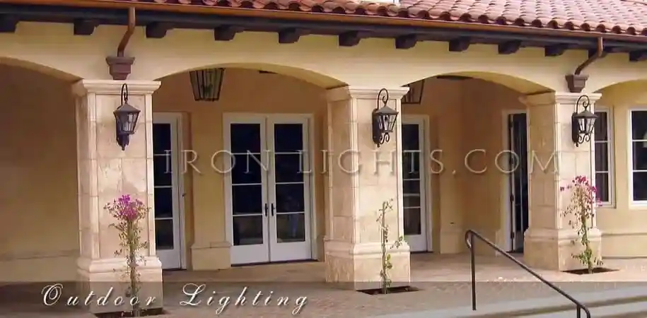 Wrought Iron Lights
