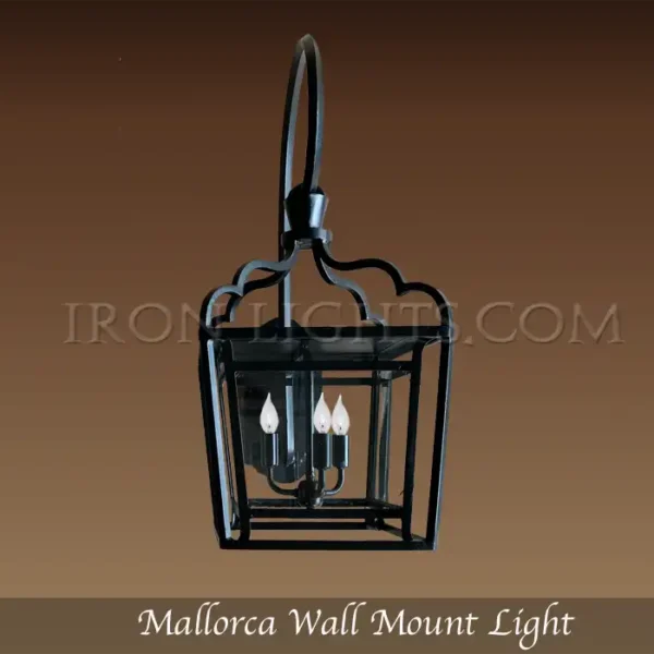 Spanish Contemporary Outdoor Wall Sconces
