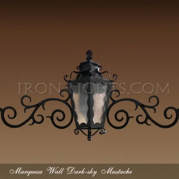 Spanish Hacienda Wall Mustache Light