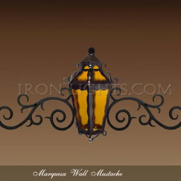 Spanish Hacienda Mustache Wall Sconce