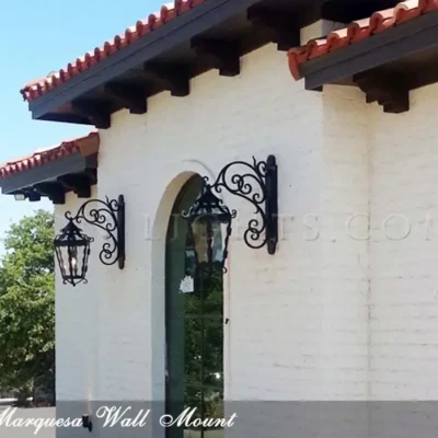 Spanish Hacienda Outdoor Lighting